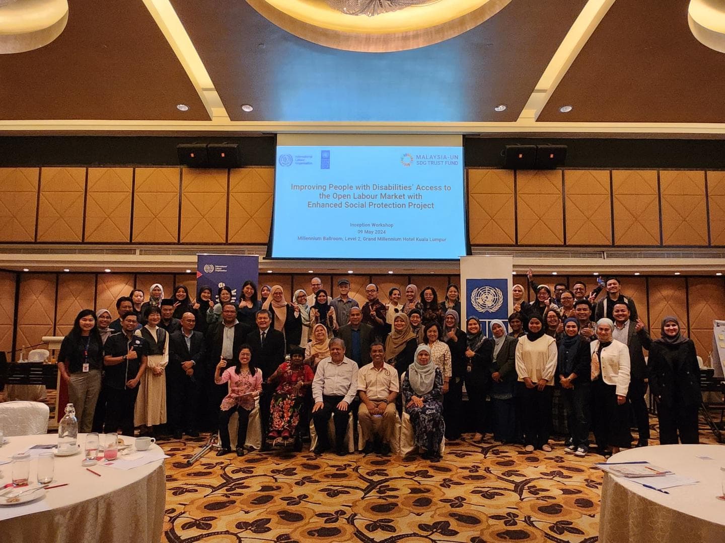 UNDP Malaysia OKU employment project launch event