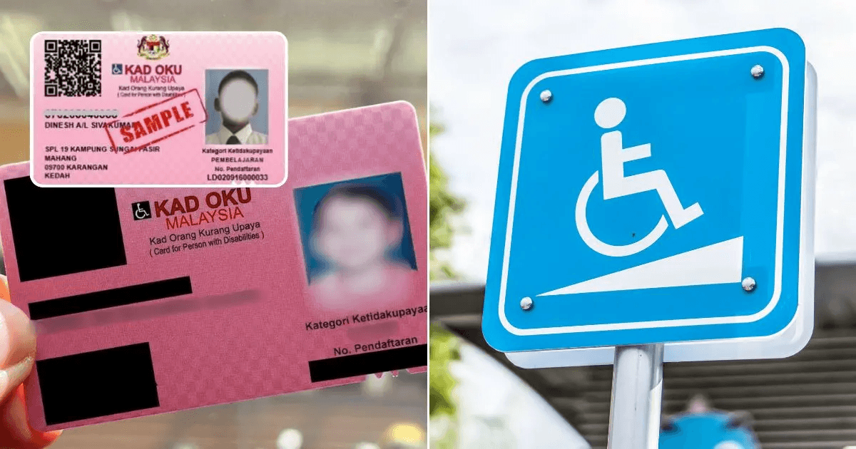 Illustrated guide to OKU card registration with official JKM documents